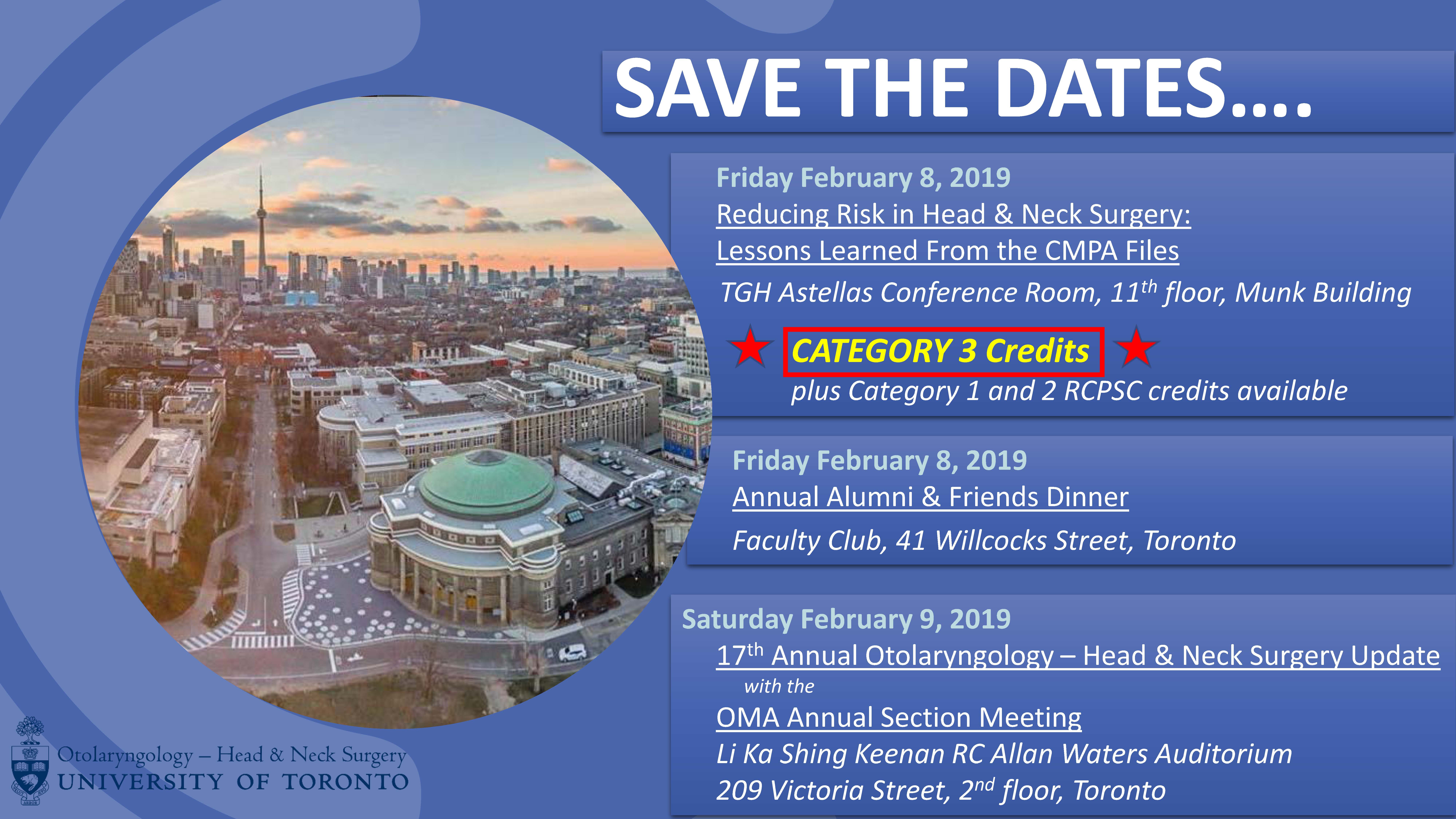 Save the dates